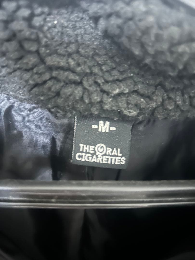 THE ORAL CIGARETTES もこもこボアブルゾン 黒　Mサイズ