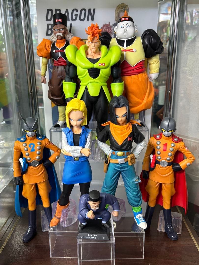 ドラゴンボール一番くじ人造人間セット！