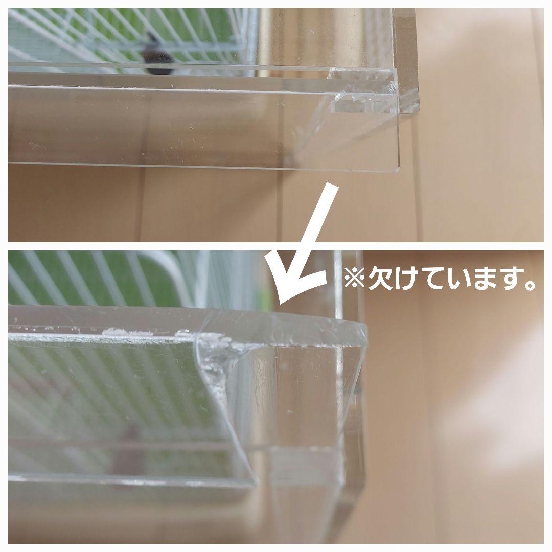 アクリルケージ　バードゲージ　防音　防塵　おかもち　賃貸に防寒に　アクリルケース