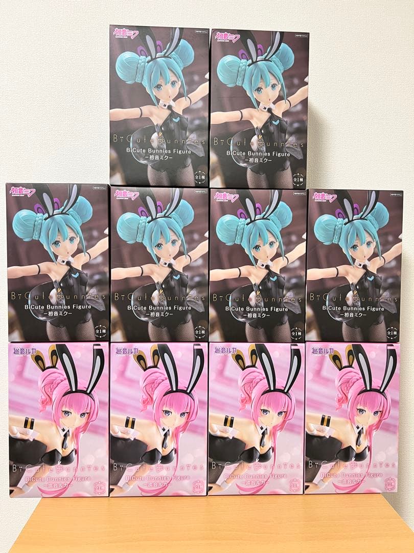 BiCute Bunnies Figure 巡音ルカ×4初音ミク×6