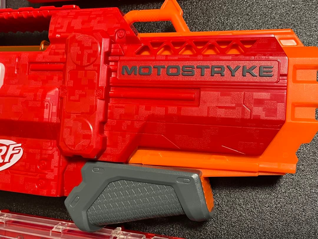 ナーフ MEGA メガ モトストライク ＋ 6連マガジン セット