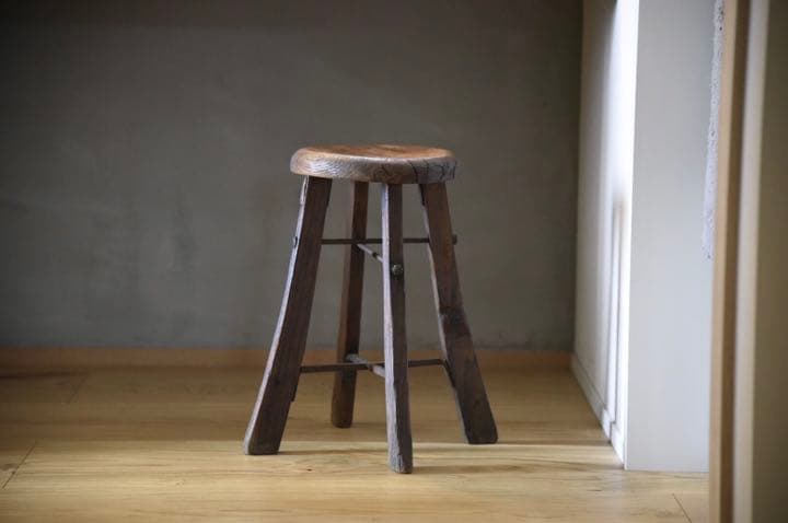 アンティーク　丸椅子