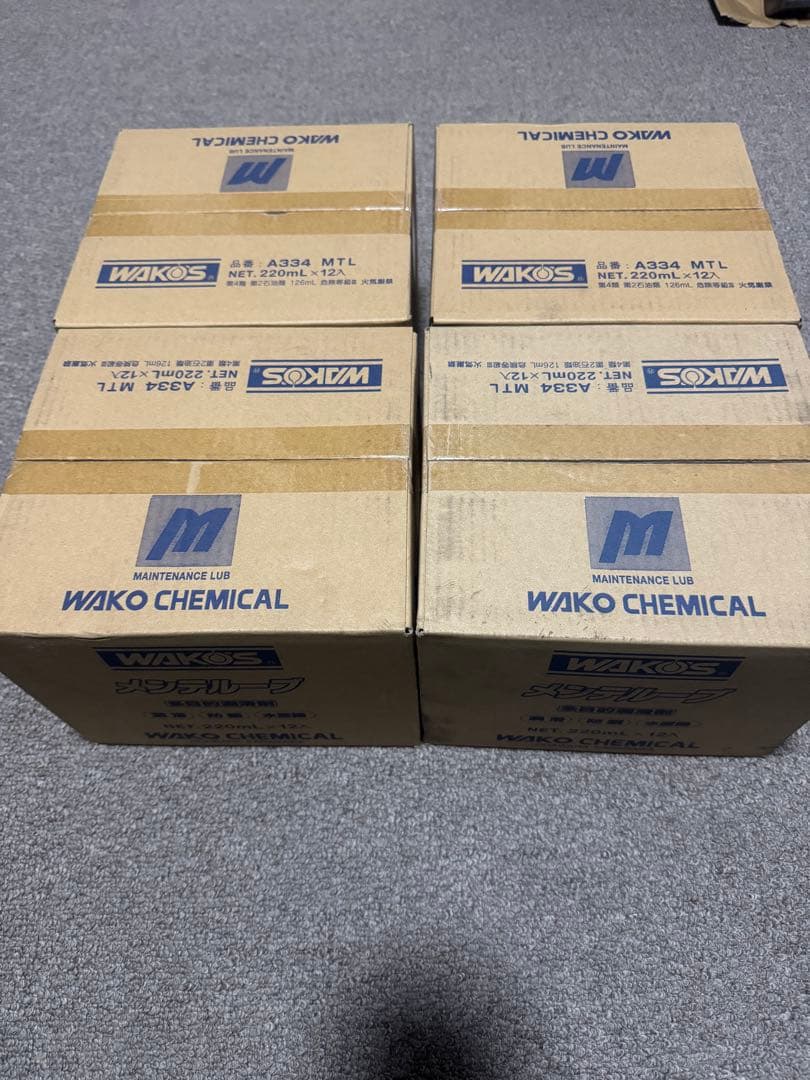 WAKO'S メンテルーブ 220mL×12本×4箱