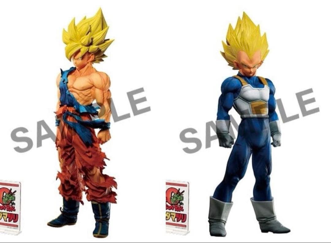 ドラゴンボール.ゲンキダマツリ新品SMSP孫悟空.ベジータ2体セット