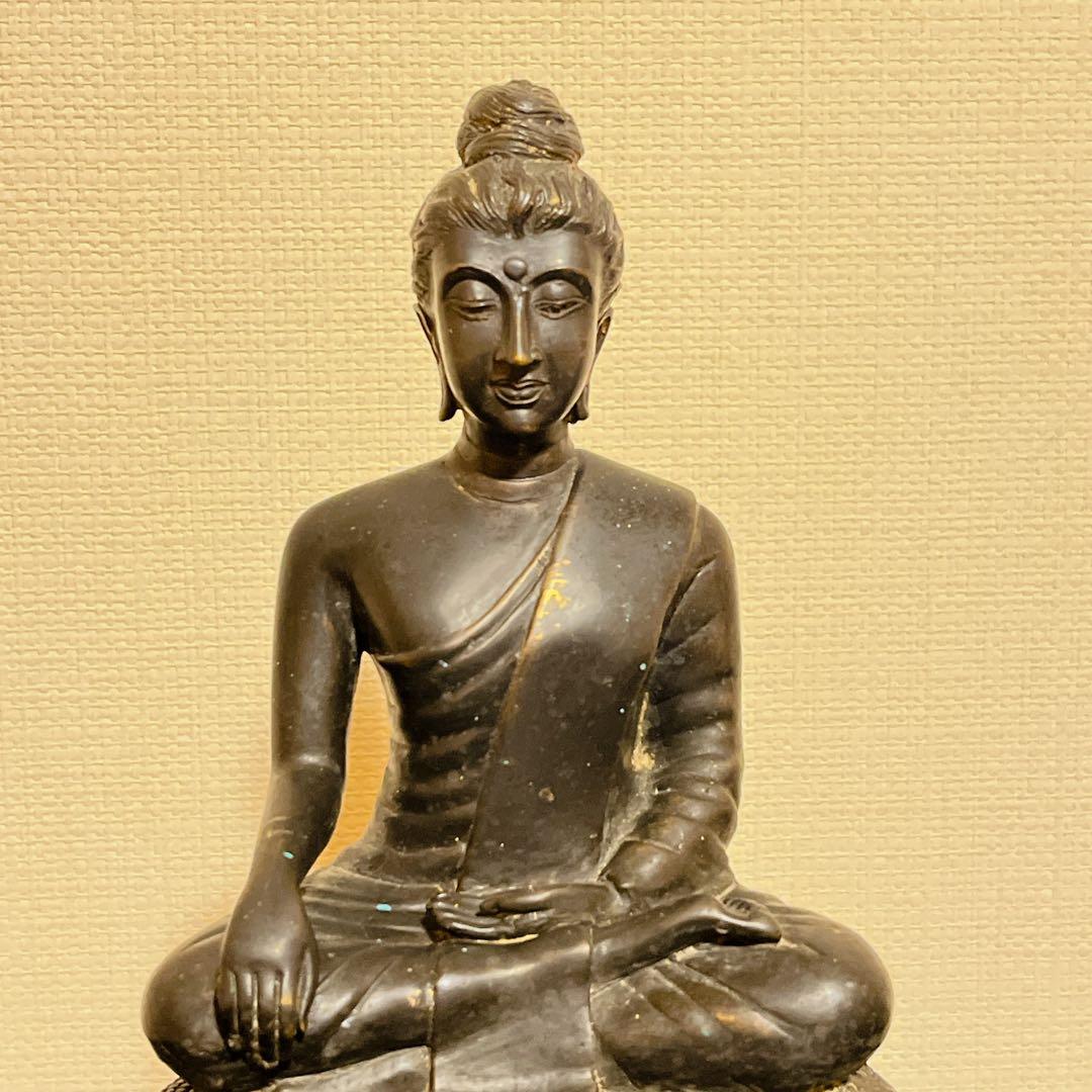 金属製仏像 鹿彫刻