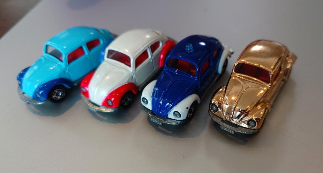 【日本製 トミカ】フォルクスワーゲン4台（No.F20）