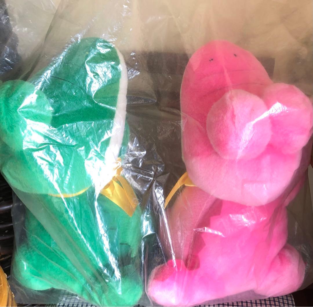 激レア 非売品 賃貸ミニミニ 恐竜 ぬいぐるみ 2個セット