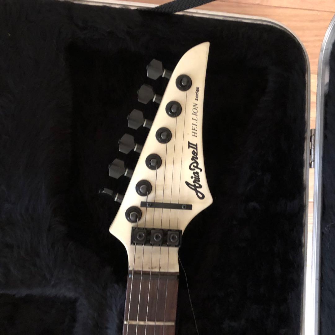 Aria pro 2 hellion エレキギター ケース付き （ジャンク）