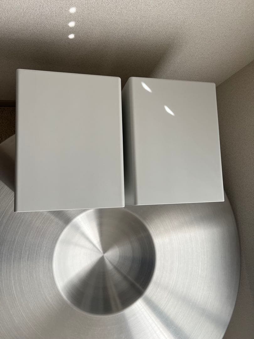 ホワイト 書類整理ケース 2個セット