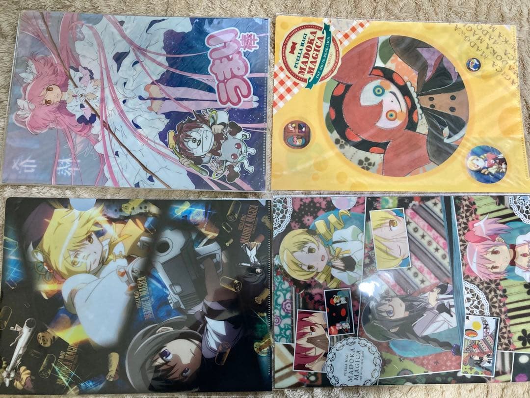 魔法少女まどかマギカ まどマギ 限定販売 配布クリアファイルセット