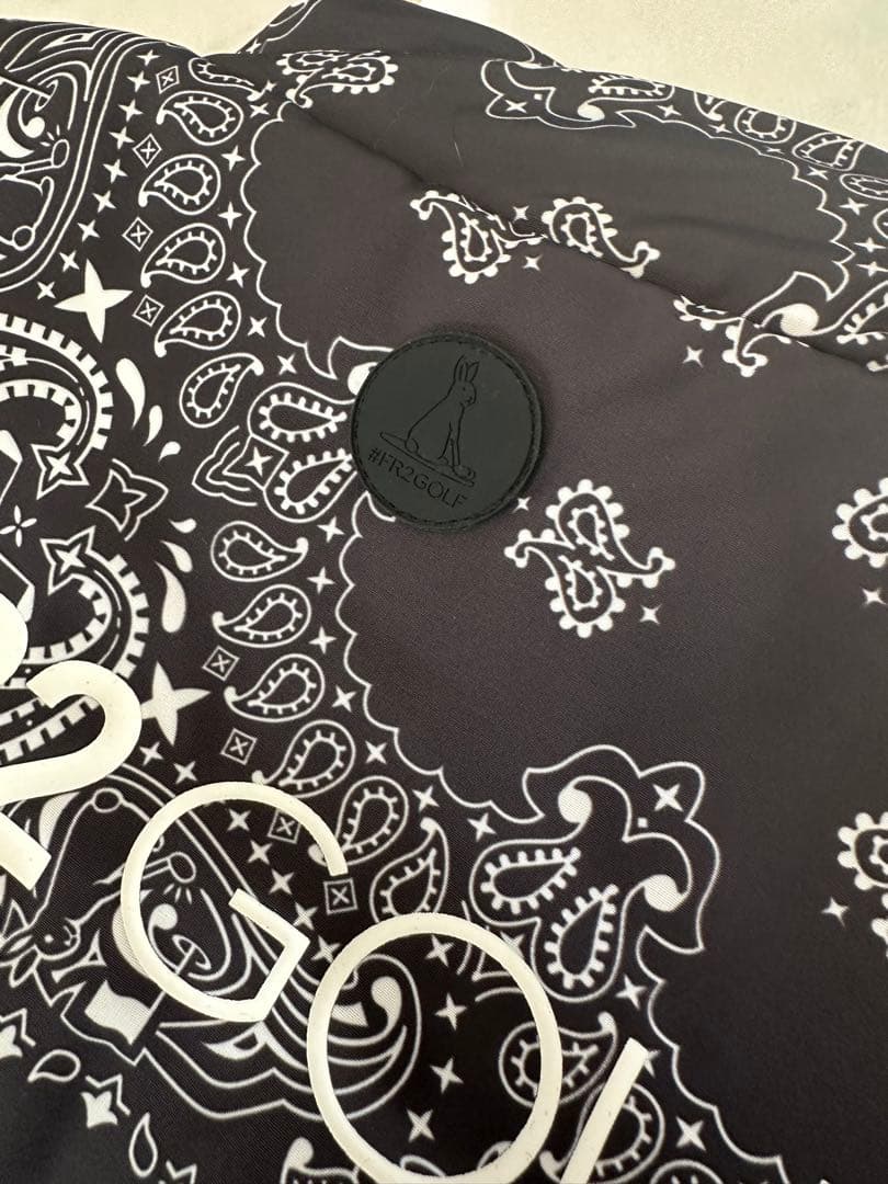 未使用FR2 golf ペイズリー柄　ダウンベスト　S