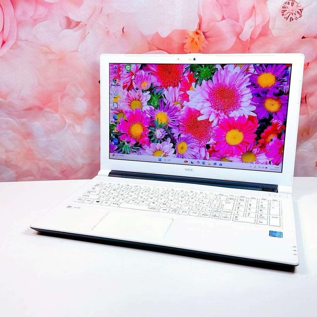 新品SSDで爆速✨ windows11 ノートパソコン✨オフィス カメラ✨美品