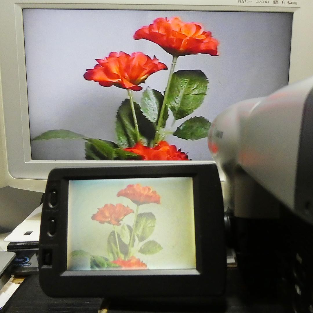 動動作良好キャノンMB-V72 VideoHi8 8ミリビデオカメラ DVD化に