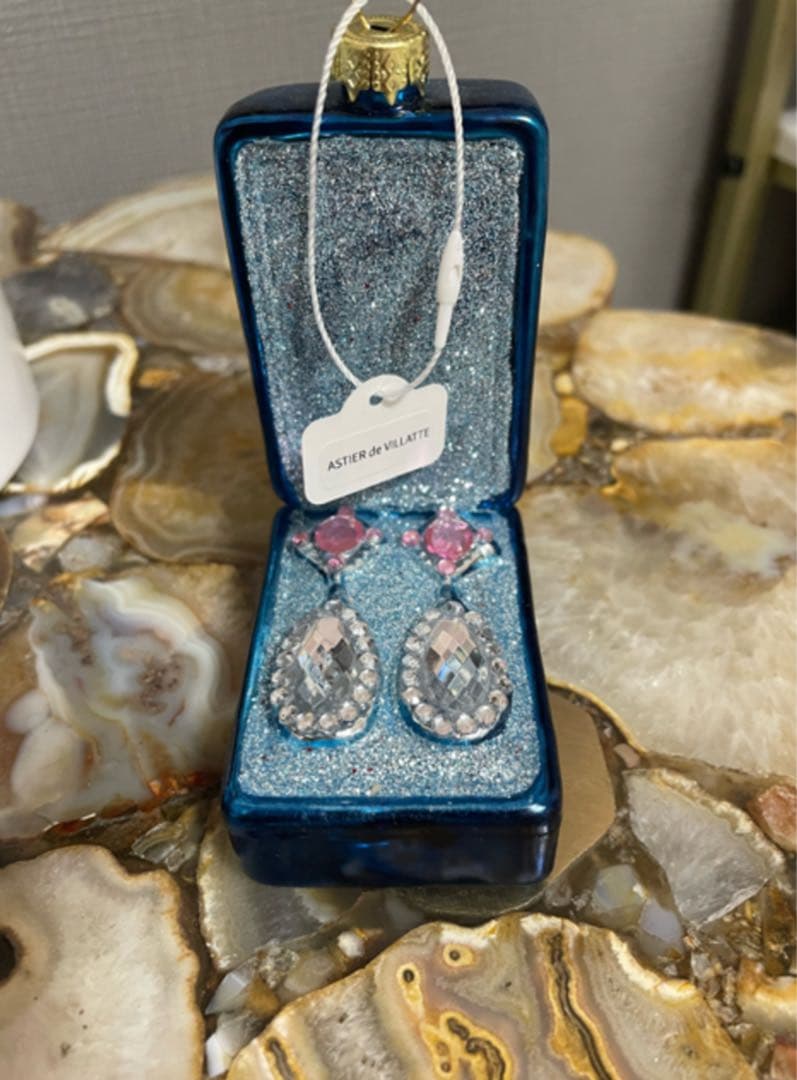 スティエ　ジュエリー　ケース　ボックス　イヤリング　オーナメント