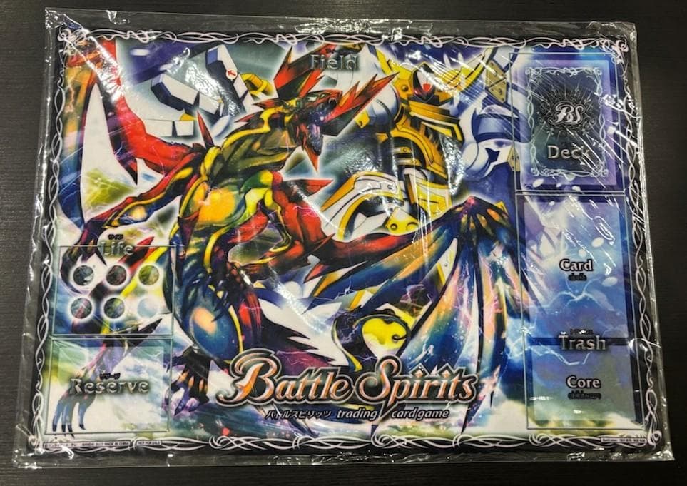 バトルスピリッツ　非売品　雷皇龍ジークヴルム&鉄騎皇イグドラシル　プレイマット