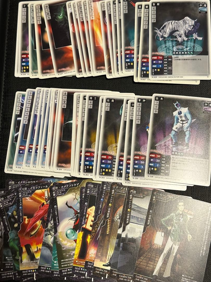 真女神転生TCG ノクターン 約140枚まとめ売り