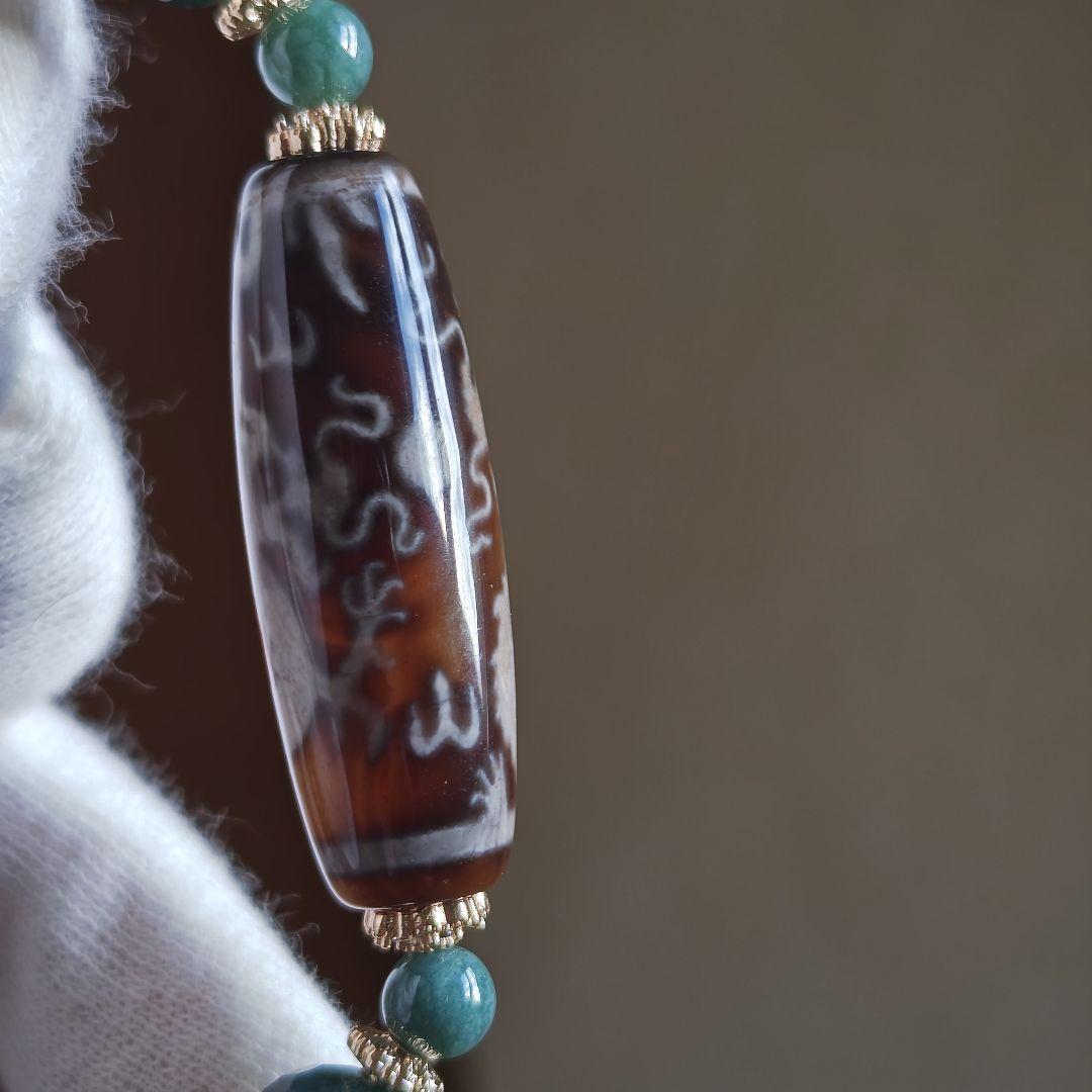 専用です♡新作♡レアカラー宝珠双皇帝龍天珠、アイリススモーキー、グアテマラ産翡翠