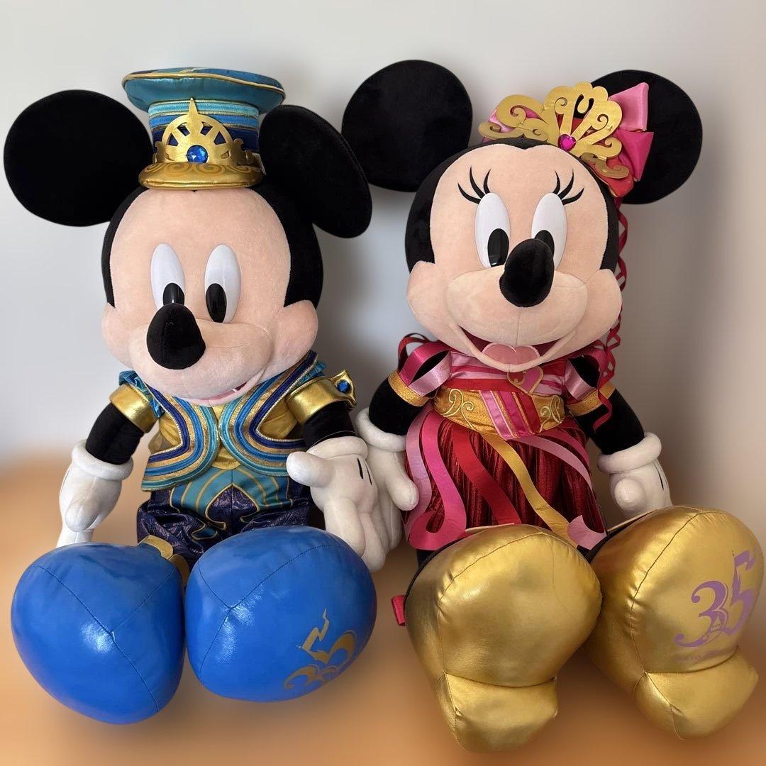 ディズニーランド35周年　特大ぬいぐるみ
