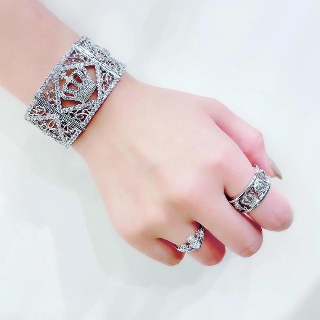 定価3.2万★ジャスティンデイビス MY LOVEリング（シャイニー12号）