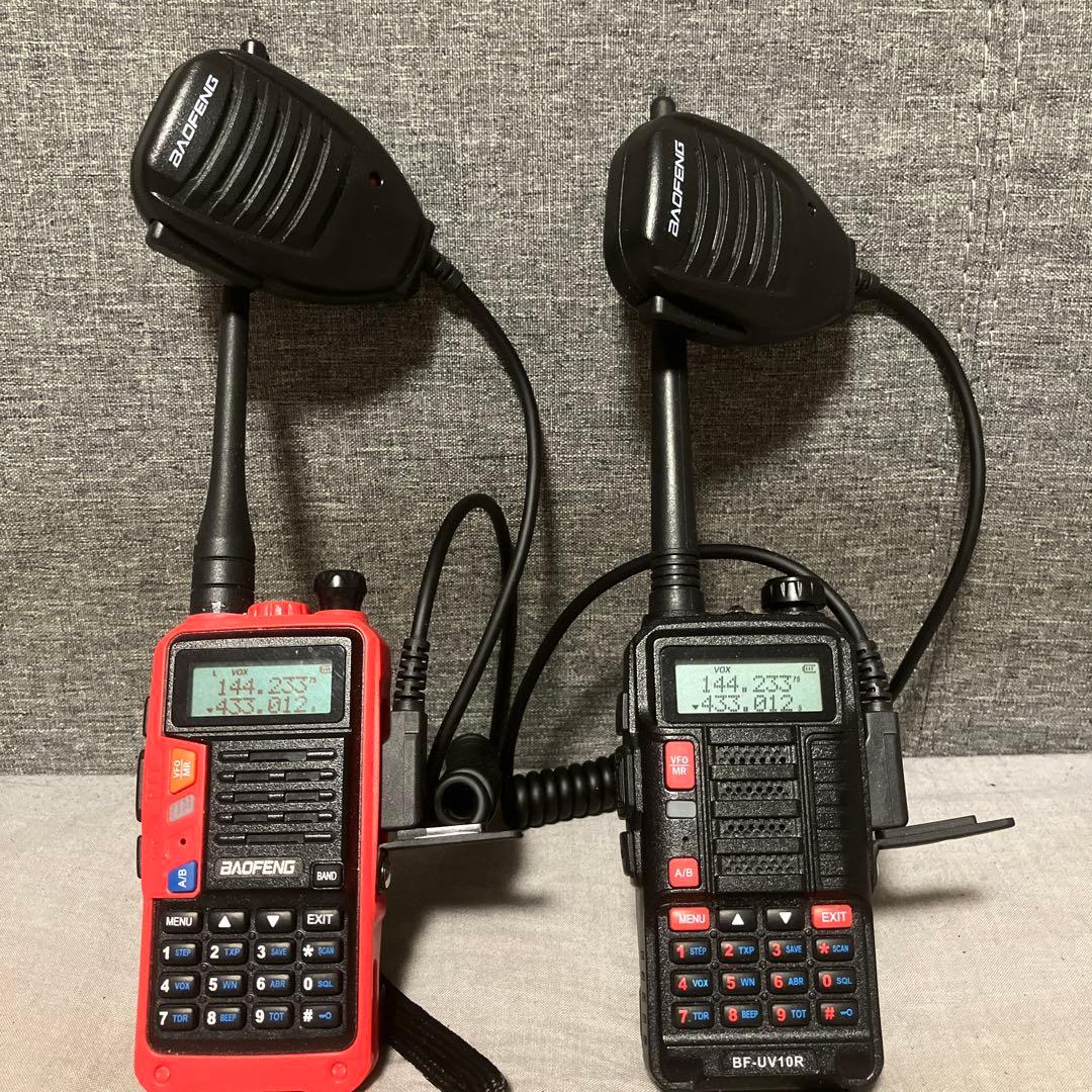 トランシーバー BAOFENG BF-UV10R & BF-UV5R