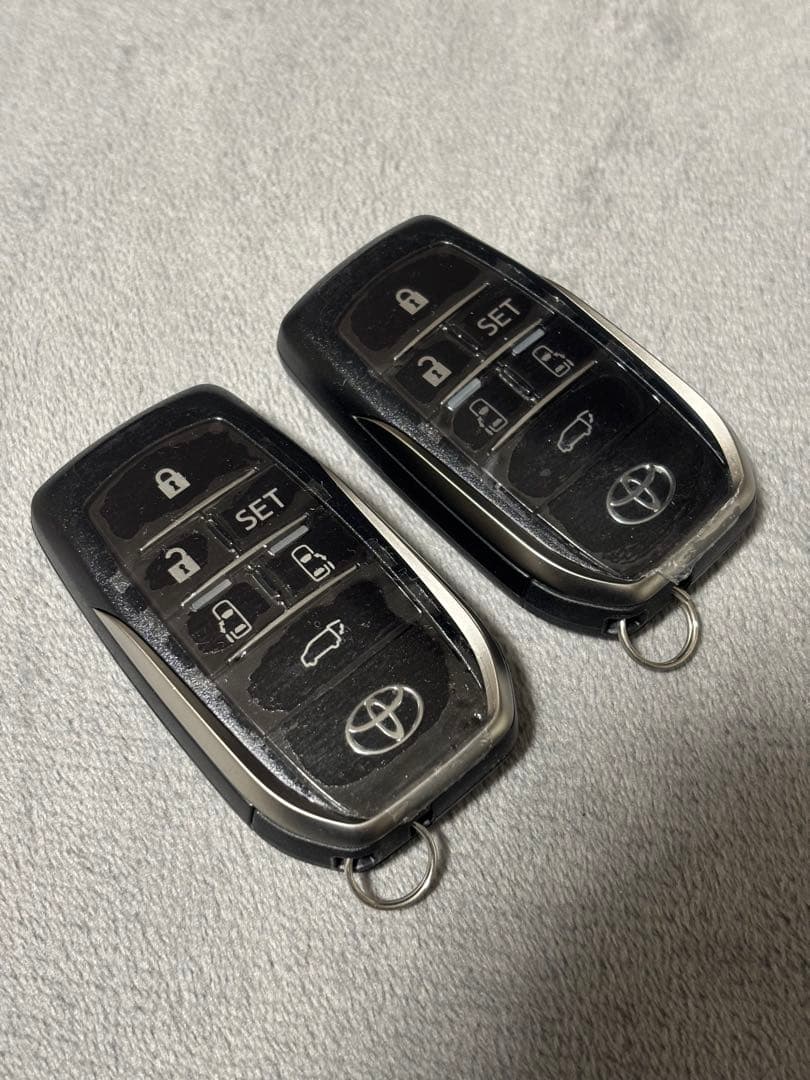 トヨタ アルファード キーレスエントリー 2個セット