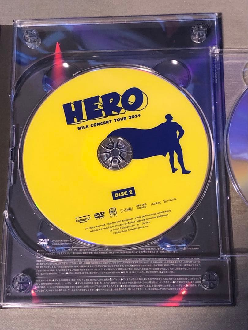 M!LK HERO 初回限定盤 DVD 2DVD+PHOTOBOOK