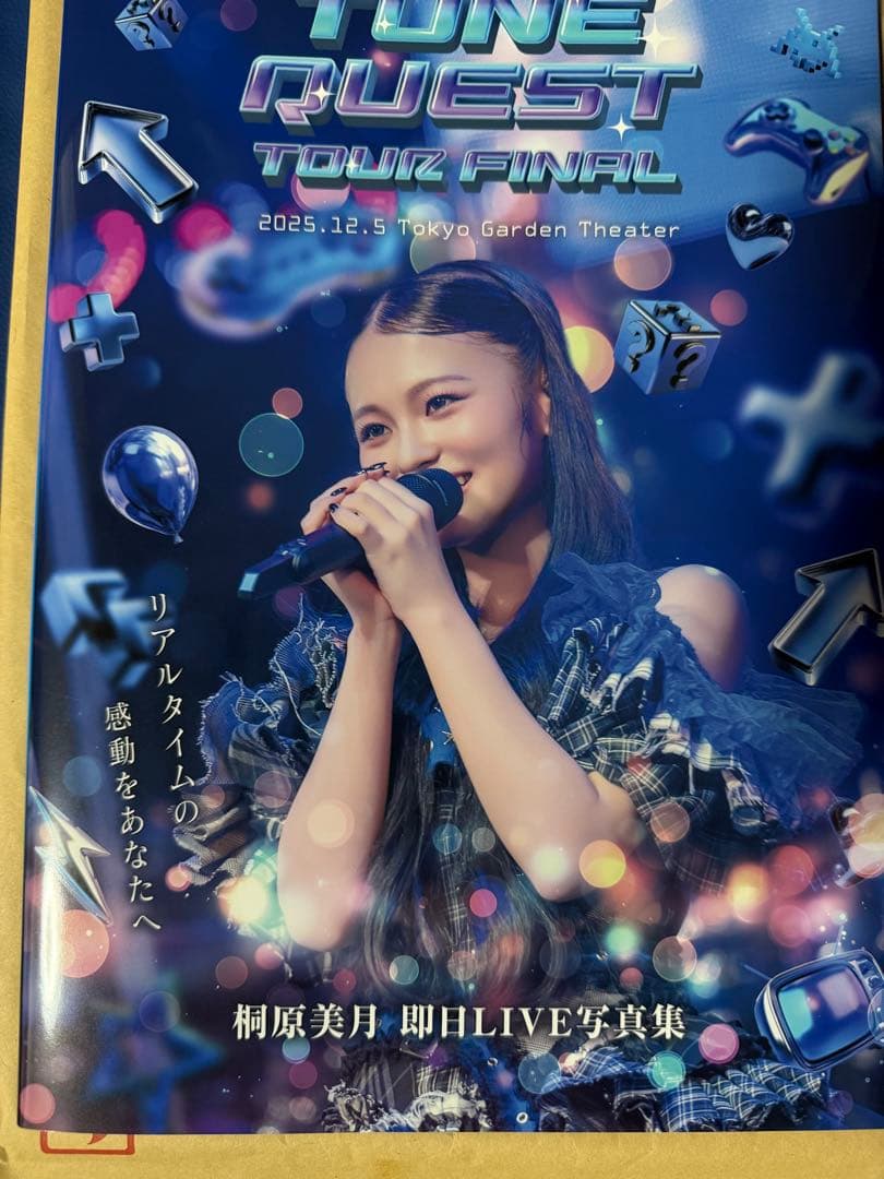 CANDYTUNE 100冊限定ナンバリング付き 桐原美月 即日LIVE写真集