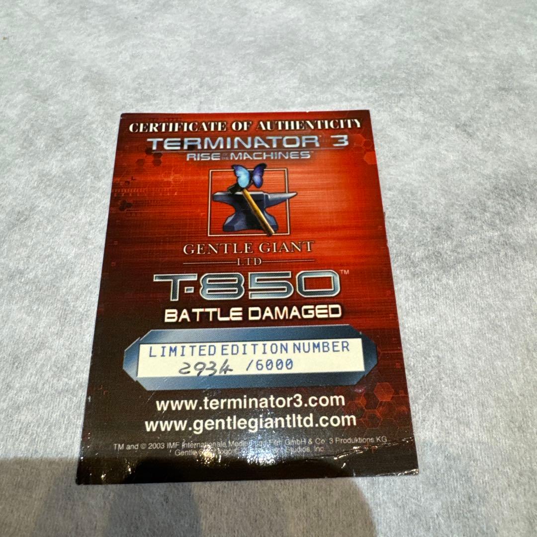 ジェントルジャイアント　ターミネーター3 T-850バトルダメージ フィギュア