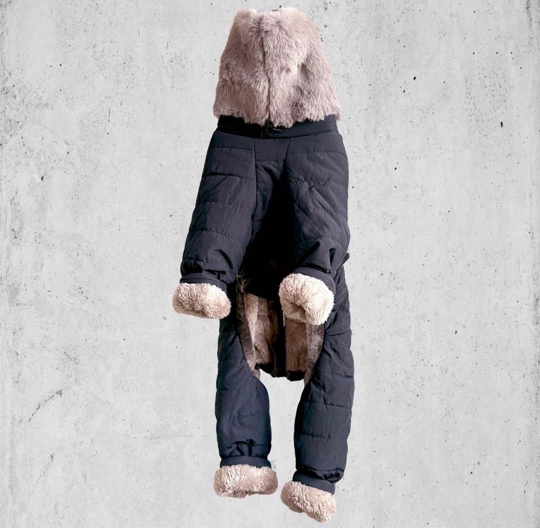 USHHスノースーツXLサイズ　赤色　イタグレ