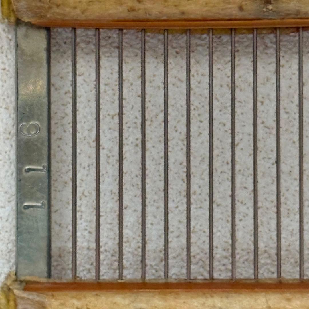 ステンレス筬　４枚セット　久保紬織機具製作所　機織り　筬