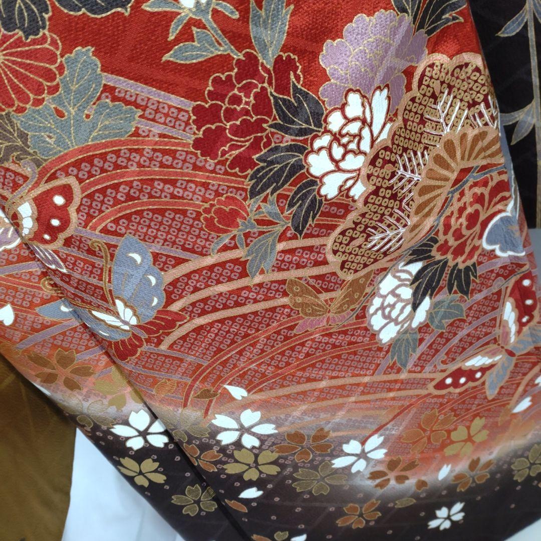 Q　着物　振袖フルセット　振袖　金彩　成人式　卒業式