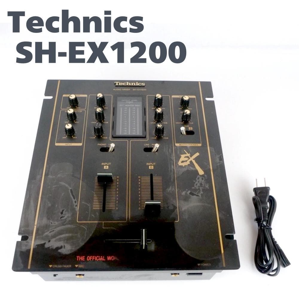 Technics テクニクス SH-EX1200 オーディオミキサー やや難あり