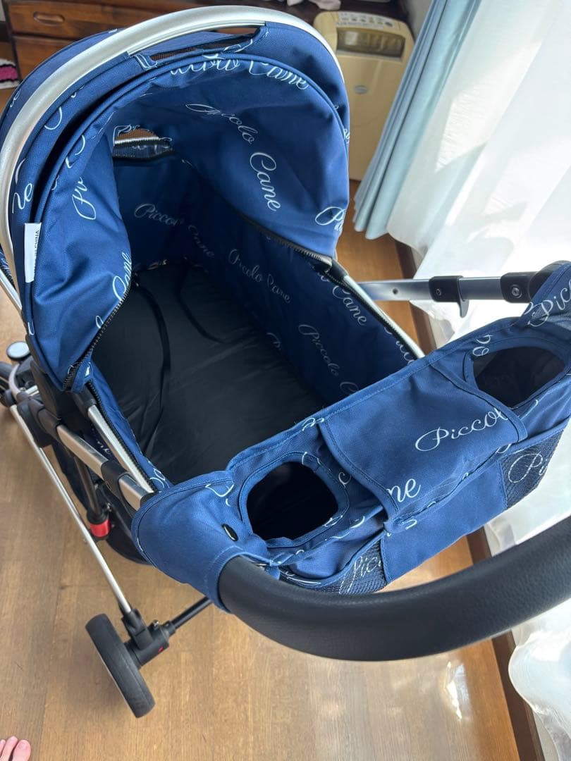 Piccolo Cane ペットカートネイビー