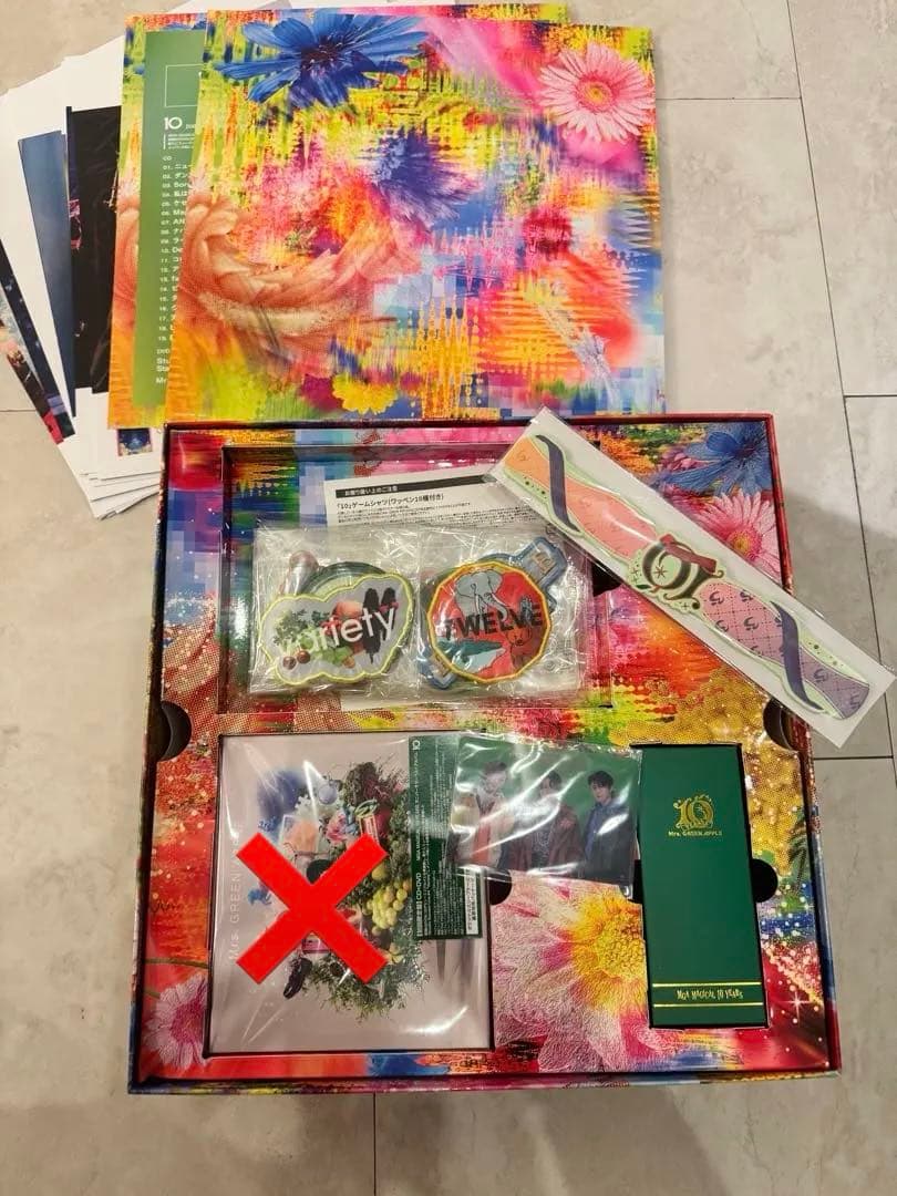 Mrs. GREEN APPLE 10 ライブ写真　限定箸付き