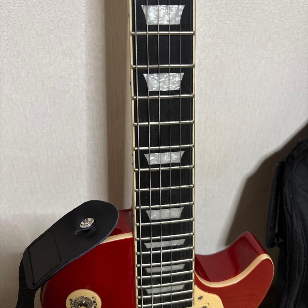 Maison メイソン エレキギター レスポールタイプ　楽器　ソフトケース付き