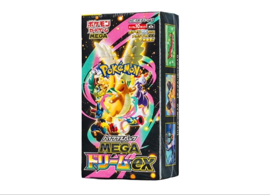 シュリンク付きポケモンカードMEGA ハイクラスパック ドリームex 1BOX