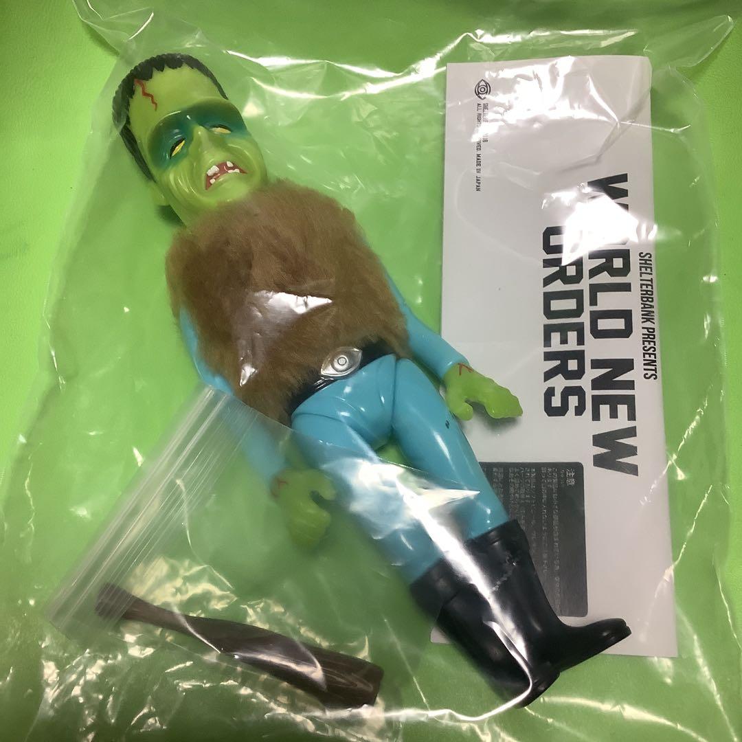 シェルターバンク★ソフビ★フィギュア★フランケンシュタイン★ヘッドロックスタジオ