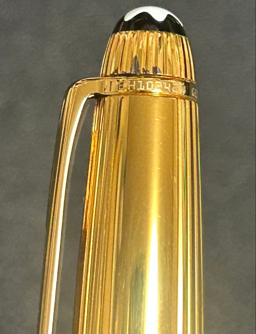 モンブラン　マイスターシュテュック　ソリテール　1645 ボールペン　ゴールド