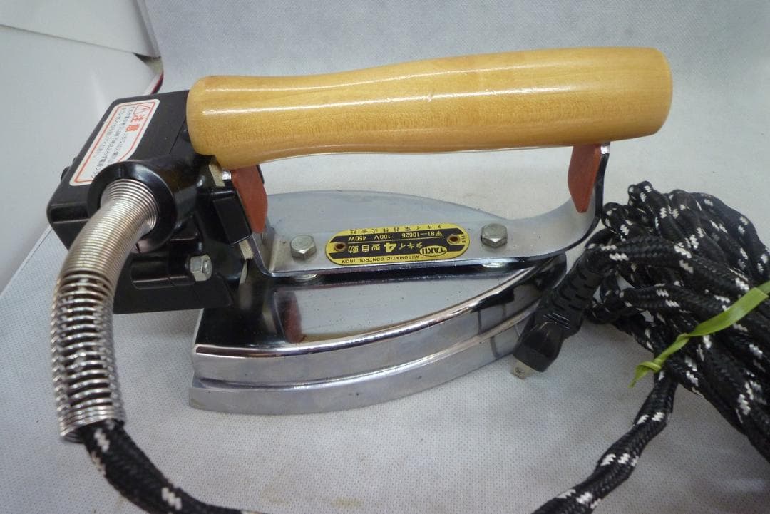 タキイ 4型 自動アイロン　業務アイロン　 販売店在庫未使用品