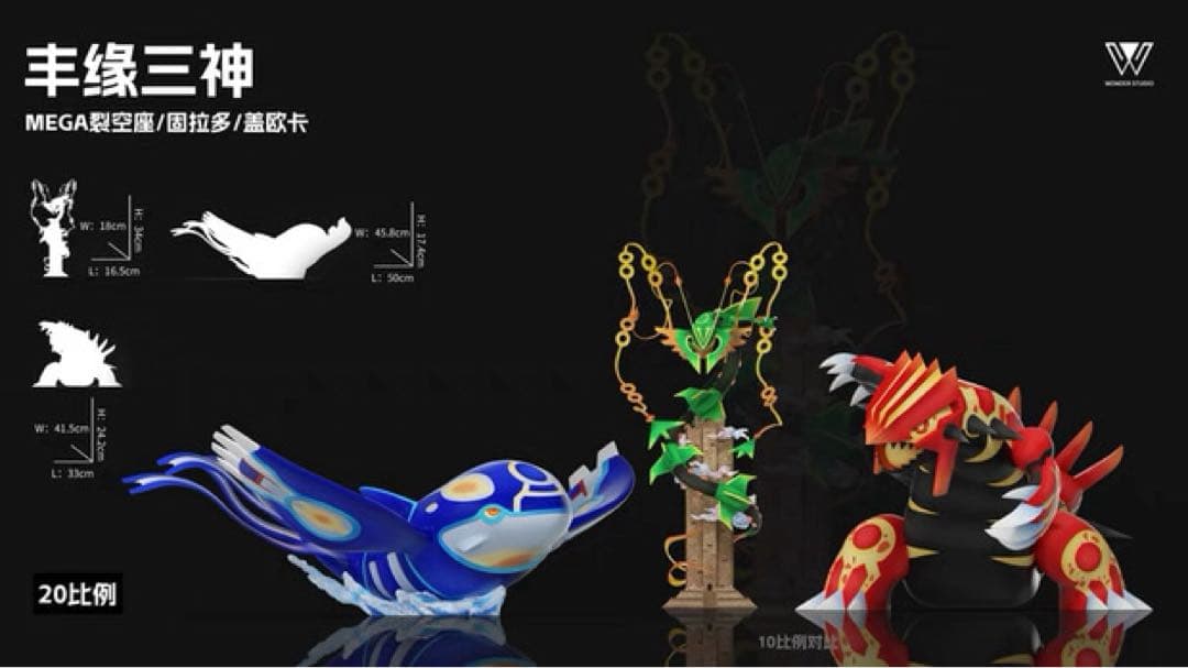 ポケモンスケールワールド1／２０　ゲンシカイオーガ