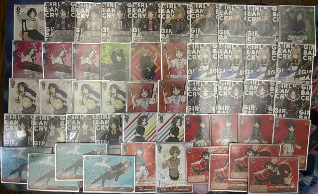 ヴァイスシュヴァルツ ガールズバンドクライ デッキ+パーツ まとめ売り