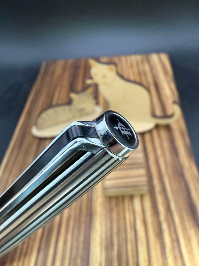 Pilot 万年筆 CUSTOM K-500SS 蝕刻ストライプ 18KWG