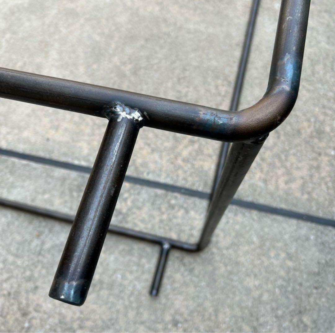 インダストリアル アイアン ラック シェルフ 無骨 シャビー 鉄製 店舗什器