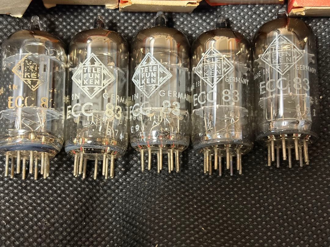 松*一様 TELEFUNKEN ECC83 真空管 5本セット