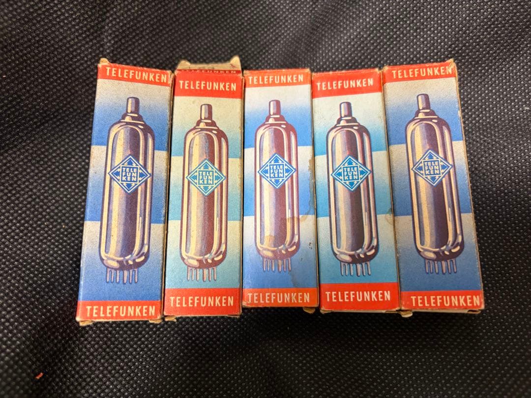松*一様 TELEFUNKEN ECC83 真空管 5本セット