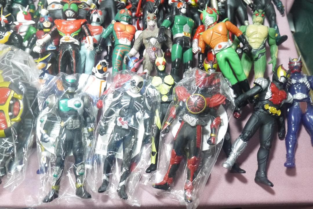 ライダーヒーローシリーズ　ビッグサイズソフビフィギュア　116体セット