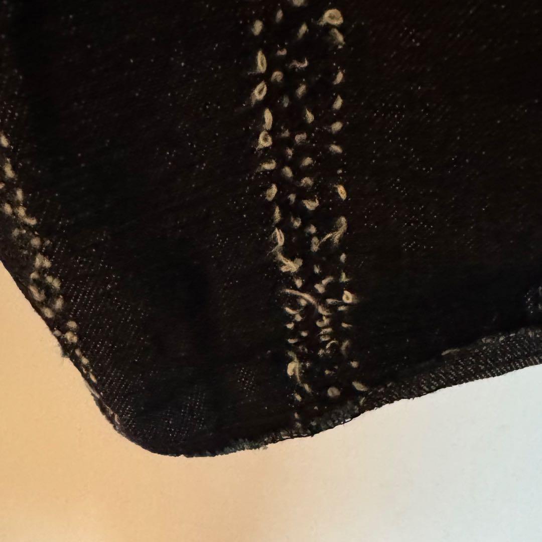 needles ストライプデザイン サルエルパンツ デニム