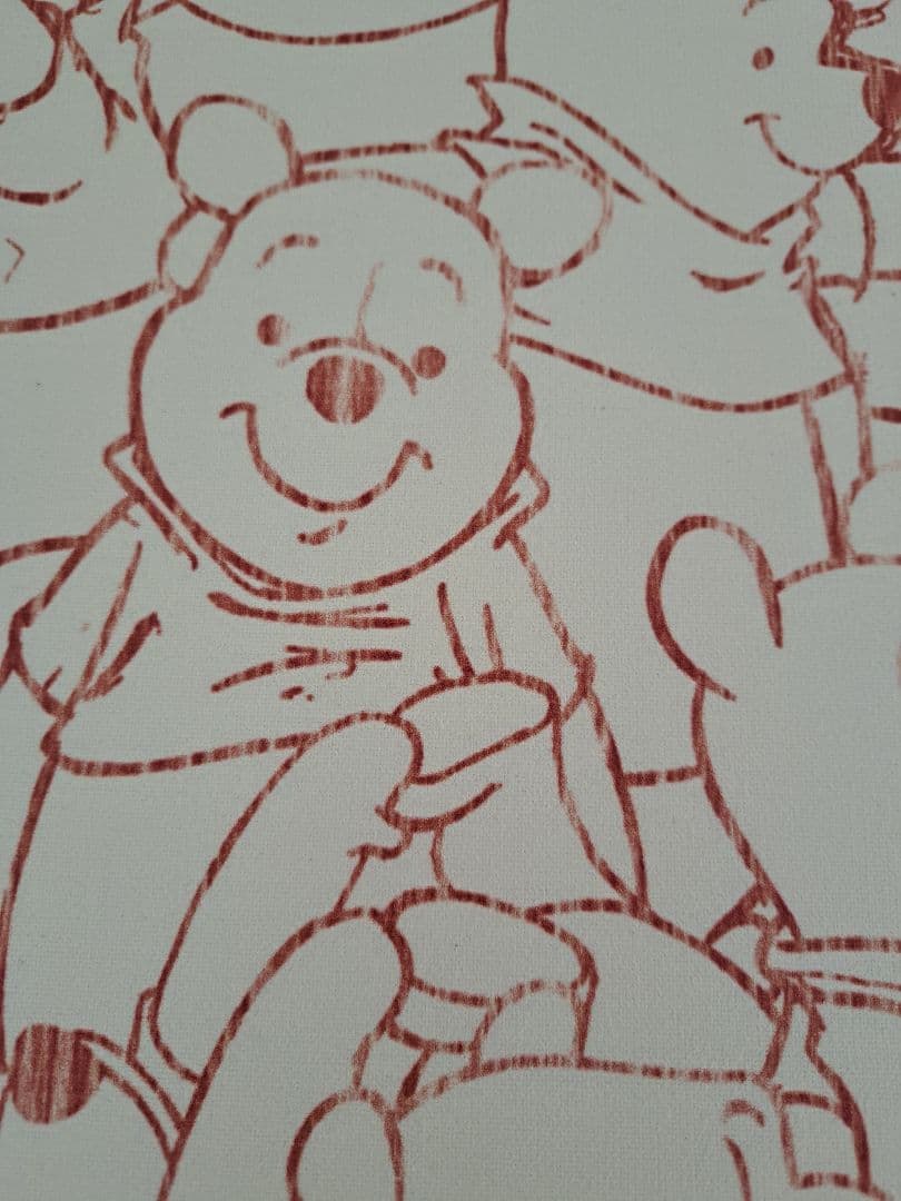 くまのプーさん Francfranc ファブリックパネル