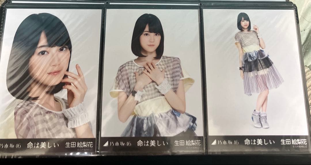 乃木坂46 生田絵梨花　生写真　命は美しい　コンプ