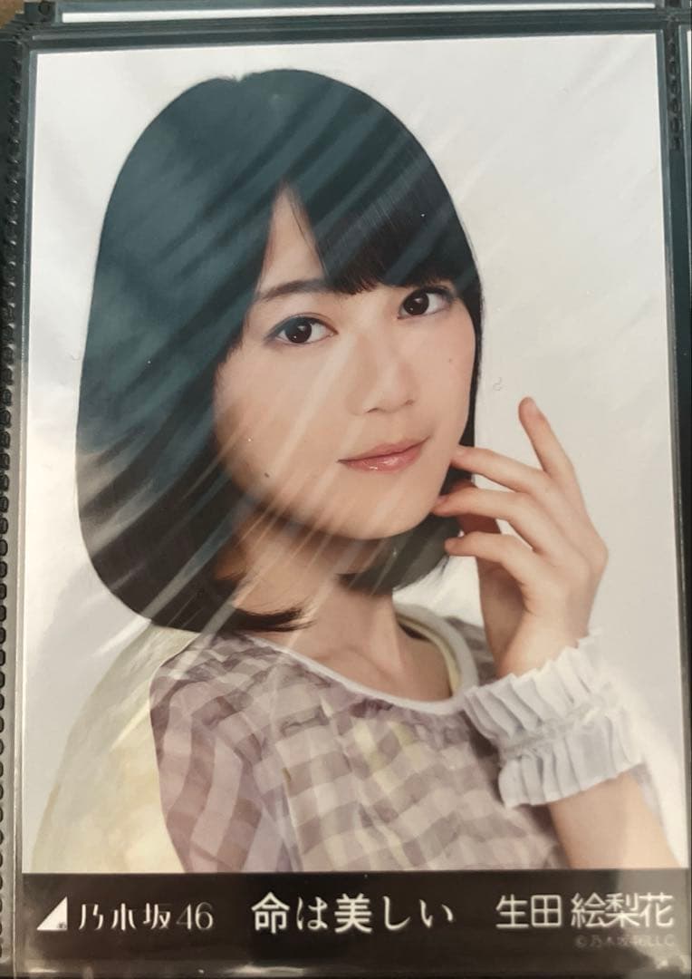乃木坂46 生田絵梨花　生写真　命は美しい　コンプ